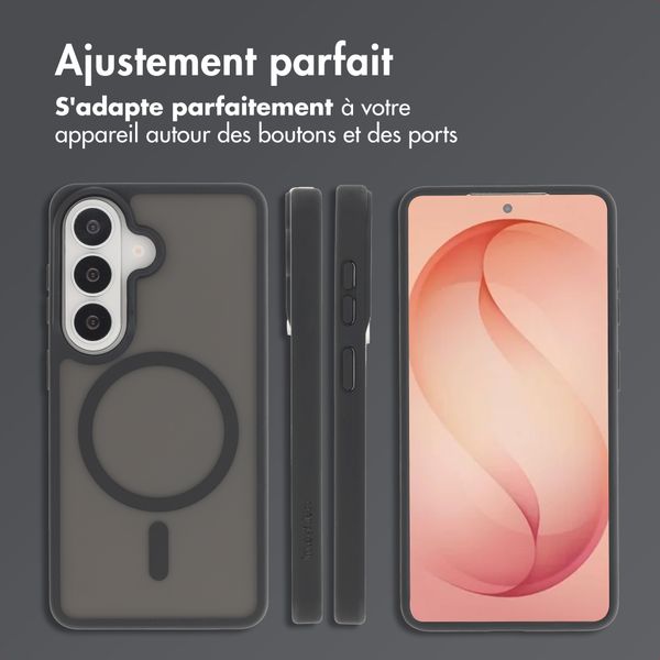imoshion Coque Color Guard avec MagSafe Samsung Galaxy S26 Plus - Noir