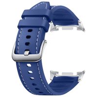 Samsung Bracelet Original Hybrid en cuir vegan Samsung Galaxy Watch 8 (40/44mm) / Classic (46mm) - Navy