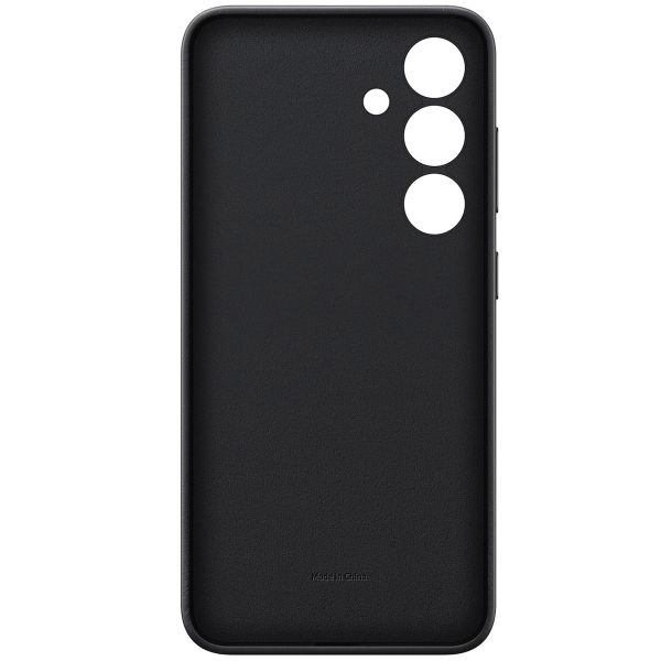 Samsung Coque originale en cuir vegan Galaxy S24 - Black