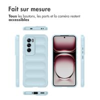 imoshion Coque arrière EasyGrip Oppo Reno 12 Pro - Bleu clair