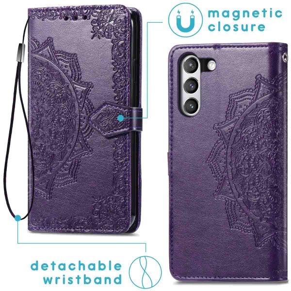 imoshion Etui de télephone Mandala Samsung Galaxy S21 FE - Violet