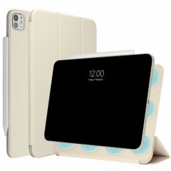 imoshion Magnetic etui de téléphone portefeuille Apple iPad Pro 11 (2025) M5 / (2024) M4 - Beige