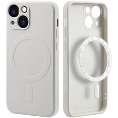 imoshion Coque Couleur avec MagSafe Apple iPhone 13 Mini - Beige