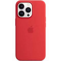 Apple Coque en silicone MagSafe Apple iPhone 13 Pro - Rouge
