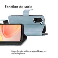imoshion Étui de télephone portefeuille OnePlus Nord CE5 - Bleu clair