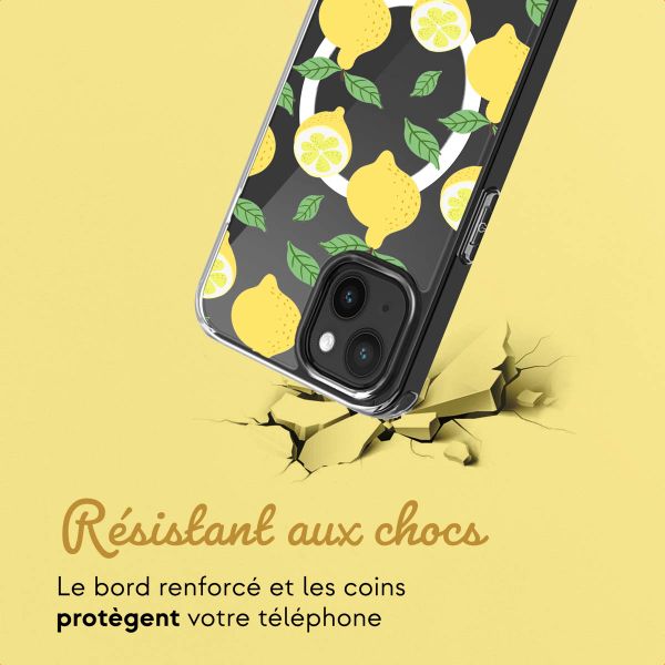 Concevez votre MagSafe Clear Case Apple iPhone 14 - Transparent