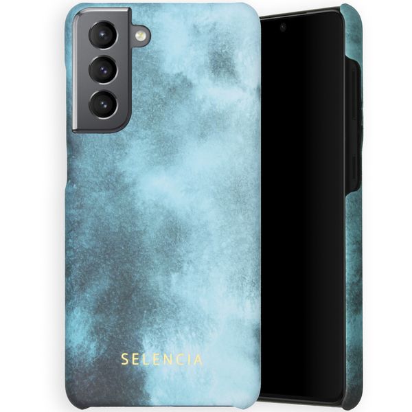 Selencia Coque Maya Fashion Samsung Galaxy S21 - Air Blue