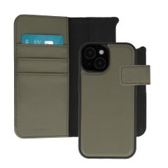 imoshion Étui portefeuille luxe 2-en-1 amovible Apple iPhone 15 - Vert