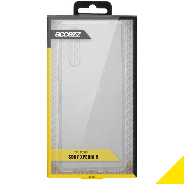 Accezz Coque Clear Sony Xperia 5 - Transparent