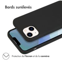 imoshion Coque Couleur Apple iPhone 14 - Noir