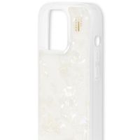 iDeal of Sweden Coque Pearlized Apple iPhone 15 Pro - Blanc