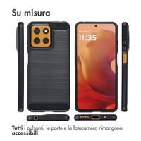 imoshion Coque Brushed Motorola Moto G15 / G15 Power - Noir