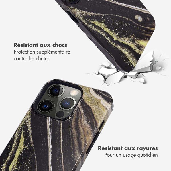 Selencia Coque arrière Vivid Apple iPhone 13 Pro - Chic Marble