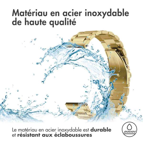 imoshion Bracelet en acier  - Connexion universelle 20 mm - Doré