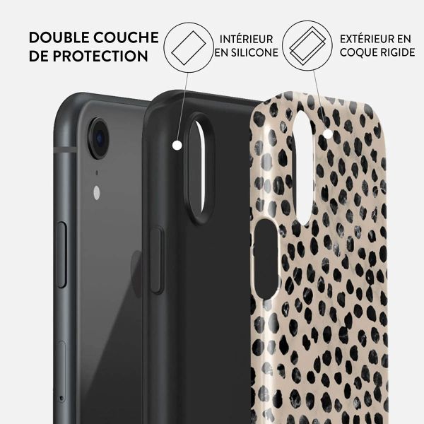 Burga Coque arrière Tough iPhone Xr - Almond Latte