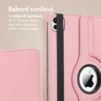 imoshion Coque tablette rotatif iPad Pro 12.9 (2022) / Pro 12.9 (2021) / Pro 12.9 (2020) - Rose