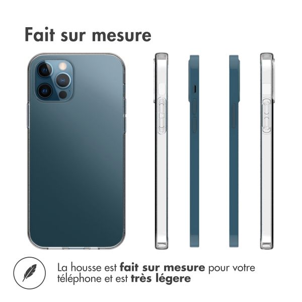 Accezz Coque Clear Apple iPhone 12 (Pro) - Transparent