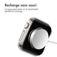 imoshion Coque rigide à couverture complète Apple Watch 1 / 2 / 3 - 42 mm - Lumière stellaire