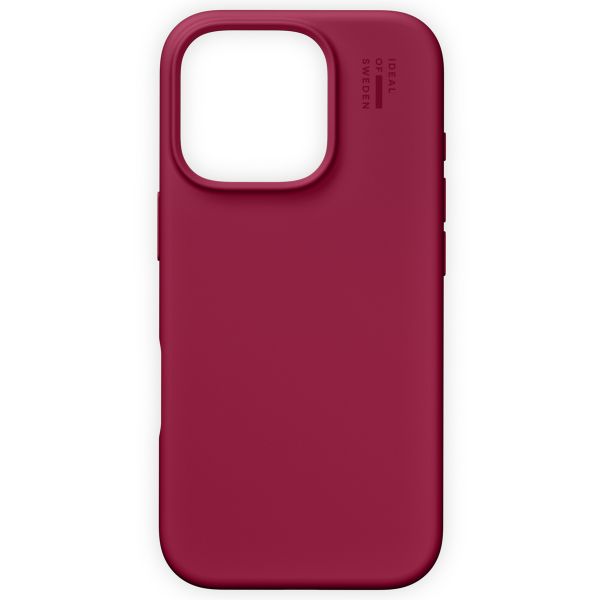 iDeal of Sweden Coque Silicone iPhone 16 Pro Max - Cranberry