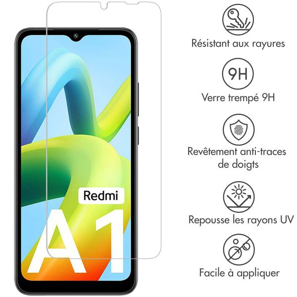 Selencia Protection d'écran en verre trempé Xiaomi Redmi A1 / A2