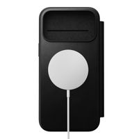 Nomad Étui de télephone portefeuille Modern Leather Folio Apple iPhone 17 Pro Max - Noir