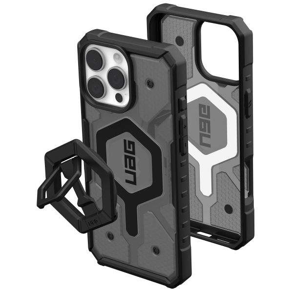 UAG Coque Pathfinder MagSafe avec ﻿Bracelet iPhone 16 Pro Max - Ash Black 