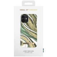 iDeal of Sweden Coque Fashion iPhone 12 Mini - Cosmic Green Swirl