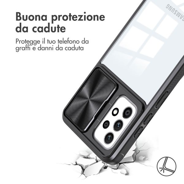imoshion Coque arrière Camslider Samsung Galaxy A52(s) (5G/4G) - Noir