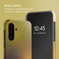 Selencia Coque arrière Vivid Samsung Galaxy A36 / A56 - Gradient Olive Dust