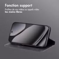imoshion Étui de téléphone portefeuille Slim Google Pixel 10 Pro XL - Noir