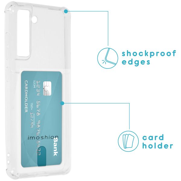 imoshion ﻿Coque silicone avec support de passe  Galaxy S21 FE