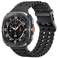 imoshion Bracelet Ocean Silicone Samsung Galaxy Watch Ultra (2024/2025) - Noir