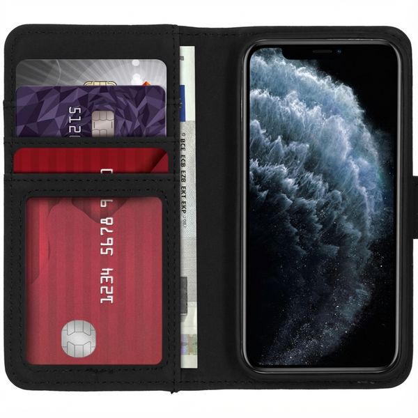 imoshion Étui de télephone portefeuille de luxe Apple iPhone 12 Mini - Bleu clair