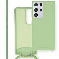 imoshion Coque de couleur avec cordon amovible Samsung Galaxy S21 Ultra - Vert