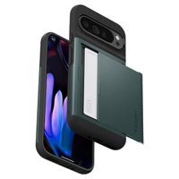 Spigen Coque Slim Armor CS Google Pixel 9 Pro XL - Abyss Green