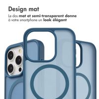 imoshion Coque Color Guard avec MagSafe iPhone 15 Pro - Bleu foncé