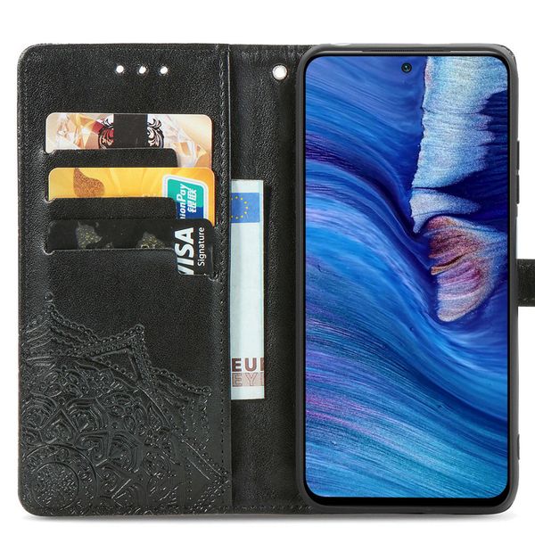imoshion Etui de télephone Mandala Xiaomi Redmi Note 10 (5G) - Noir
