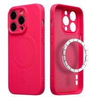 imoshion Coque Couleur avec MagSafe Apple iPhone 15 Pro - Neon Pink