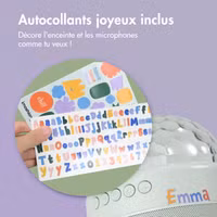 imoshion Sing & Shine Karaoke Set - Enceinte et 2 micros - Lavender Lilac