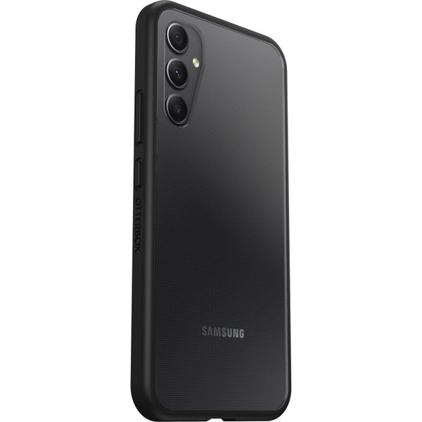 OtterBox Coque arrière React Samsung Galaxy A34 (5G) - Transparent / Noir