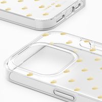 iDeal of Sweden Coque Clear iPhone 15 Pro - Golden Hearts