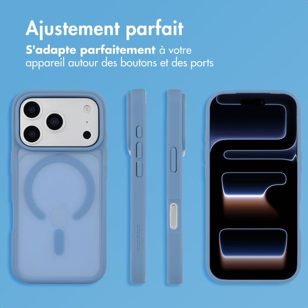 imoshion Coque Color Guard avec MagSafe Apple iPhone 17 Pro - Bleu clair