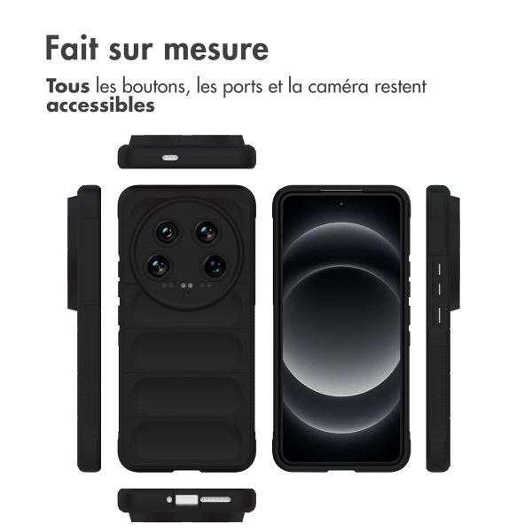 imoshion Coque arrière EasyGrip Xiaomi 14 Ultra - Noir