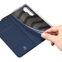 Dux Ducis Étui de téléphone Slim Xiaomi Mi Note 10 Lite - Bleu foncé