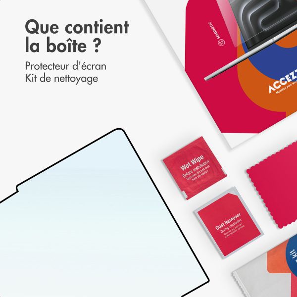 Accezz Protecteur d'écran en verre Apple MacBook Air 15 pouces (2023 / 2024 M3 chip / 2025 M4 chip)