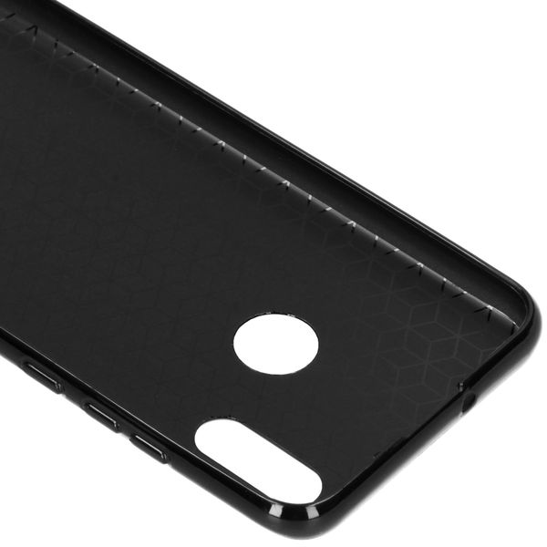 Coque silicone Carbon Huawei P Smart (2019) - Noir