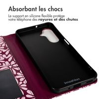 imoshion Étui de télephone portefeuille Design Samsung Galaxy A26 - Bloom Love Blush