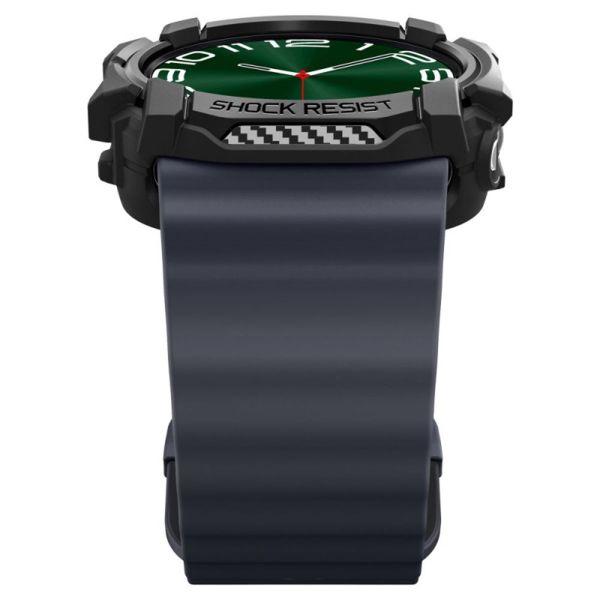 Spigen Coque Rugged Armor™ Samsung Galaxy Watch Ultra (2024/2025) - Matte Black