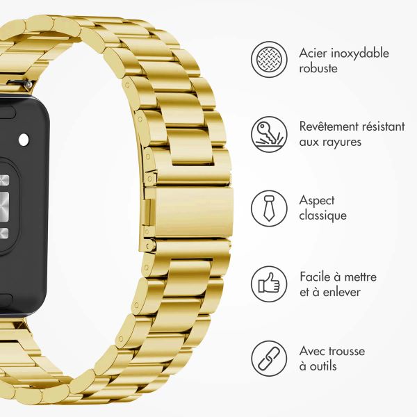 imoshion Bracelet en acier Samsung Galaxy Fit 3 - Doré