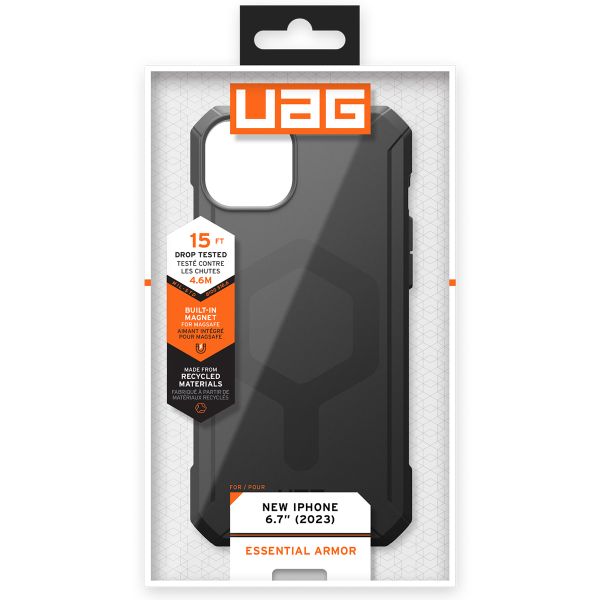 UAG Essential Armor MagSafe iPhone 15 Plus - Noir